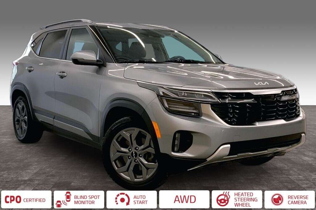 2025 Kia Seltos EX AWD | LEATHER | SUNROOF | HEATED SEATS & WHEEL — снимка 2