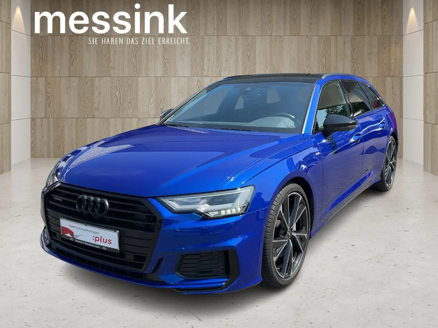 Audi A6 Avant 45 TDI quattro sport *AHK*Pano*Standhzg.* Bleu - 2