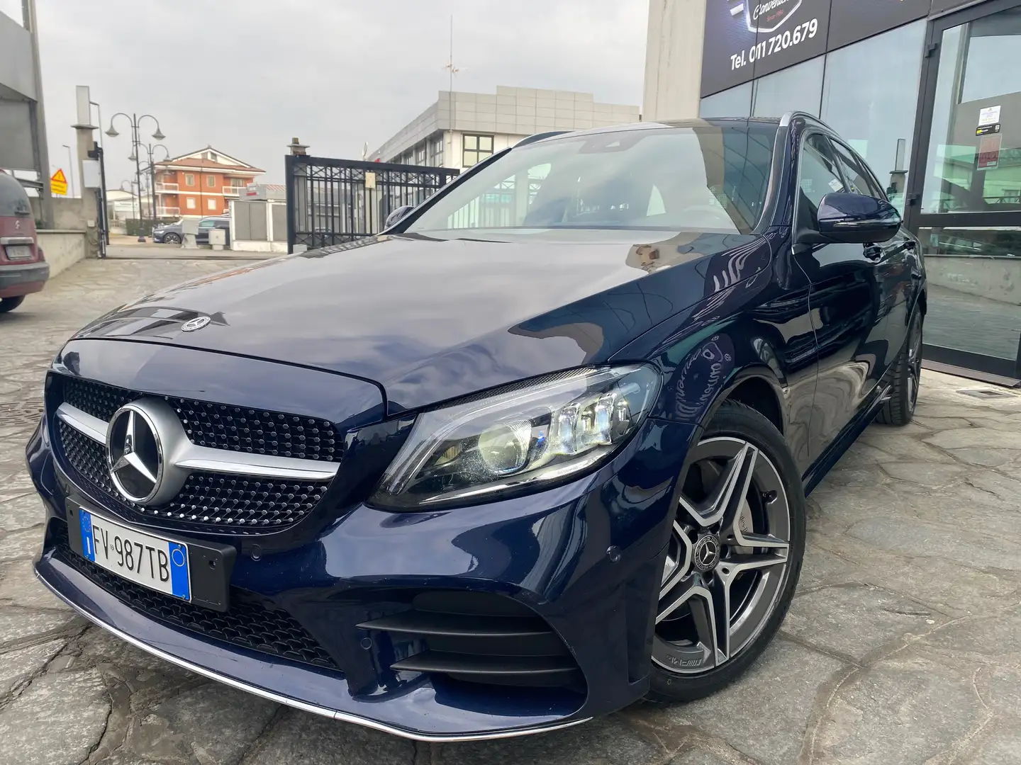 Mercedes-Benz C 300 SW d Premium 4matic ** IVA ESPOSTA ** Blauw - 2