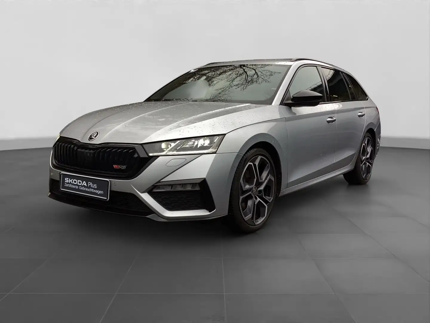 Skoda Octavia Combi 2.0 TDI RS+ EDITION LM19 AHK eSITZ Silber - 2