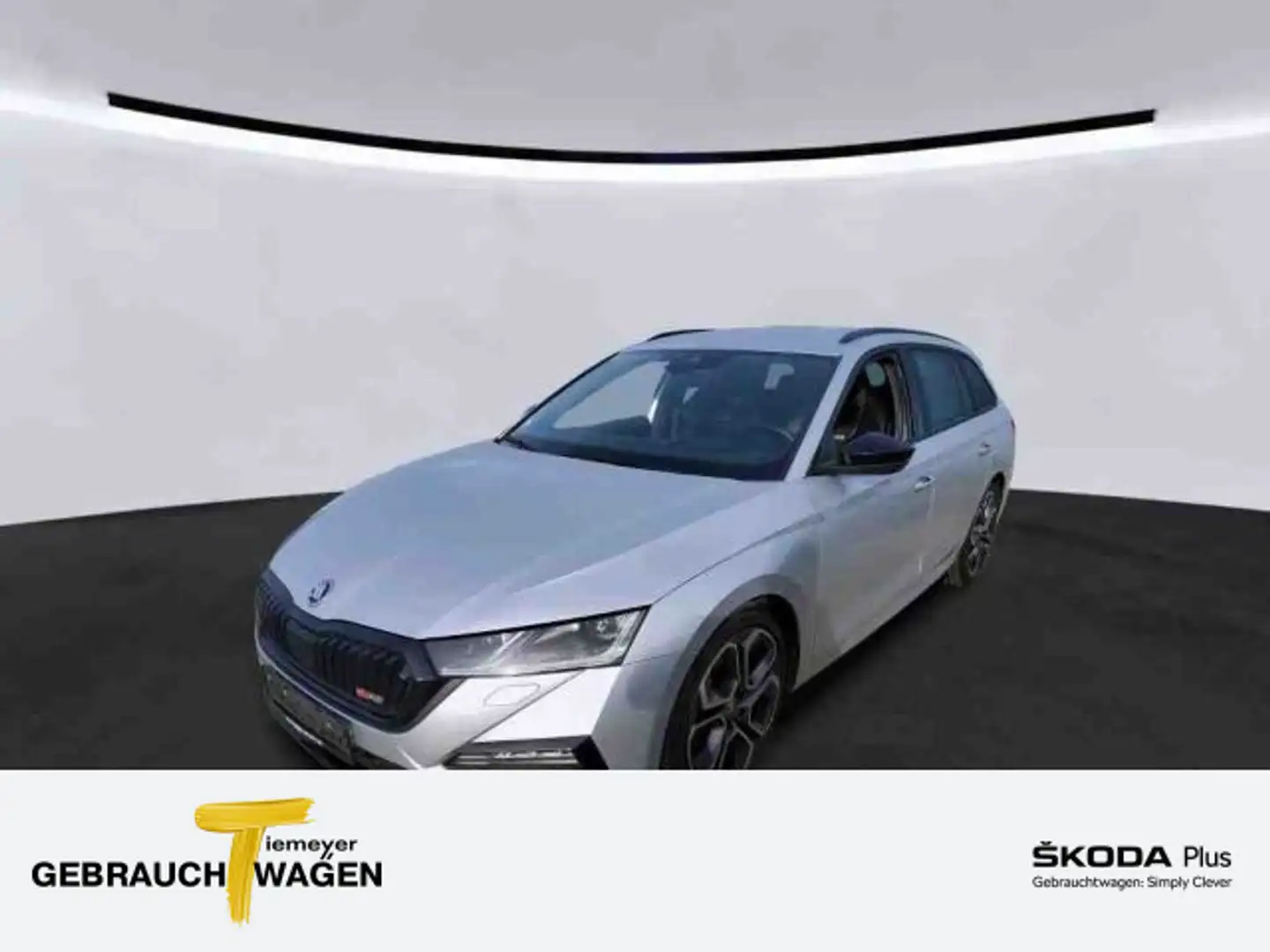 Skoda Octavia Combi 2.0 TDI RS+ EDITION LM19 AHK eSITZ Silber - 1