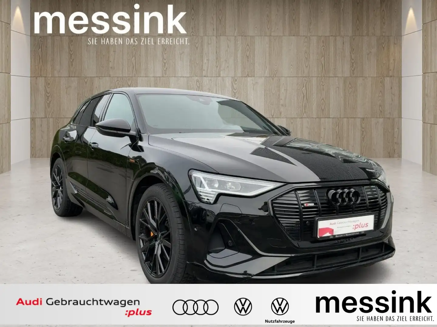 Audi e-tron 55 quattro S line *Navi*RfK*AHK*HuD*Luft Noir - 1