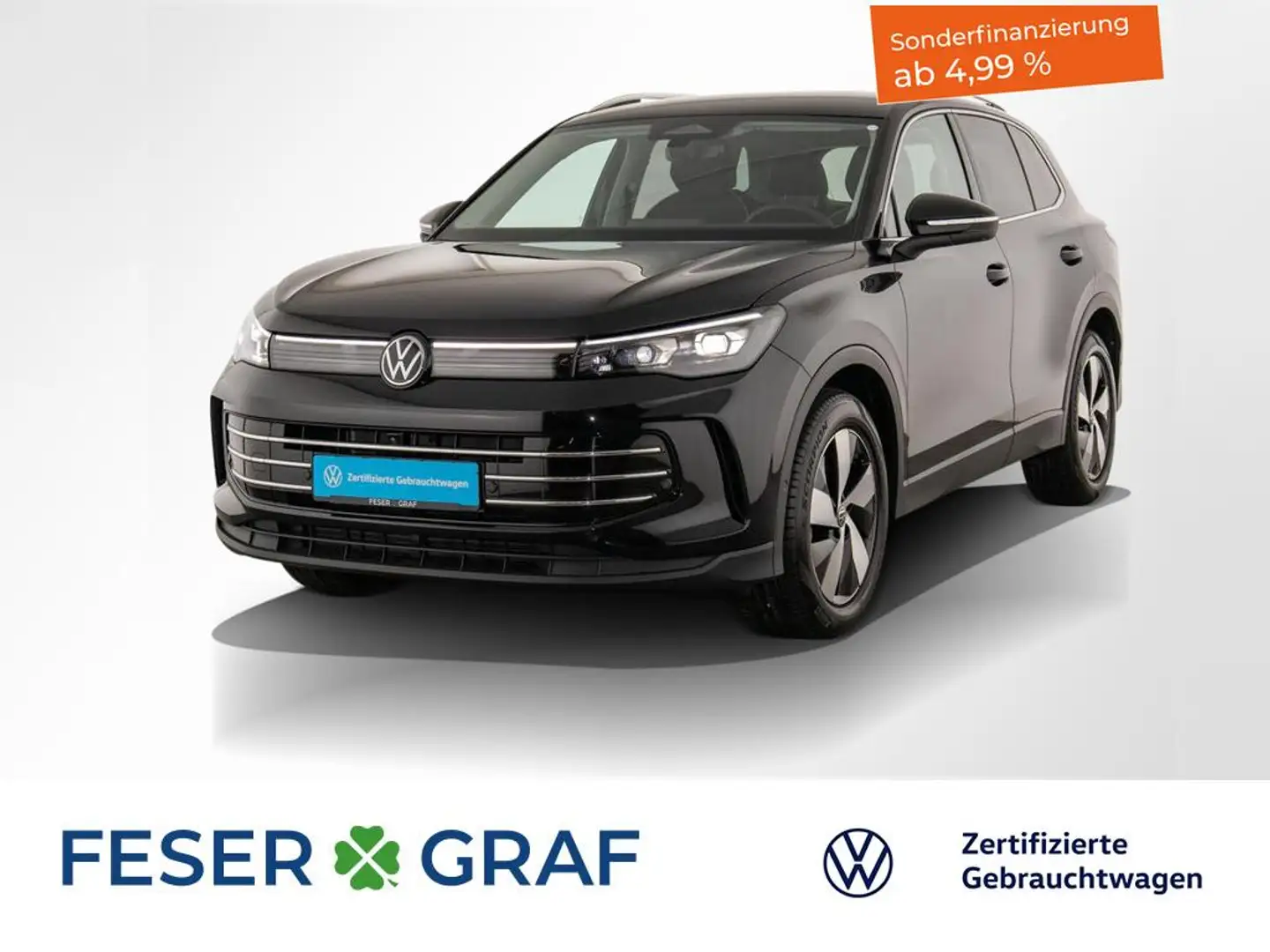 Volkswagen Tiguan 2.0 TDI Elegance DSG IQ-Light / AHK Noir - 1