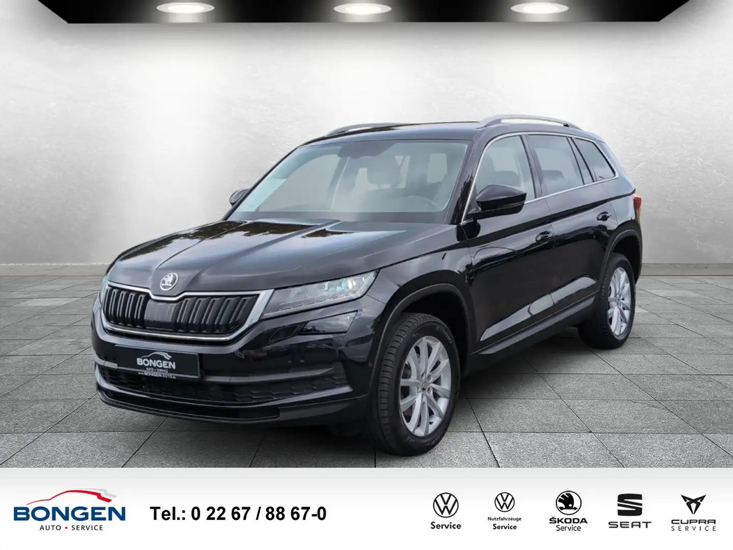 Skoda Kodiaq 1.5 TSI Style DSG Rückfahrkamera Navi LED Klima Schwarz - 1