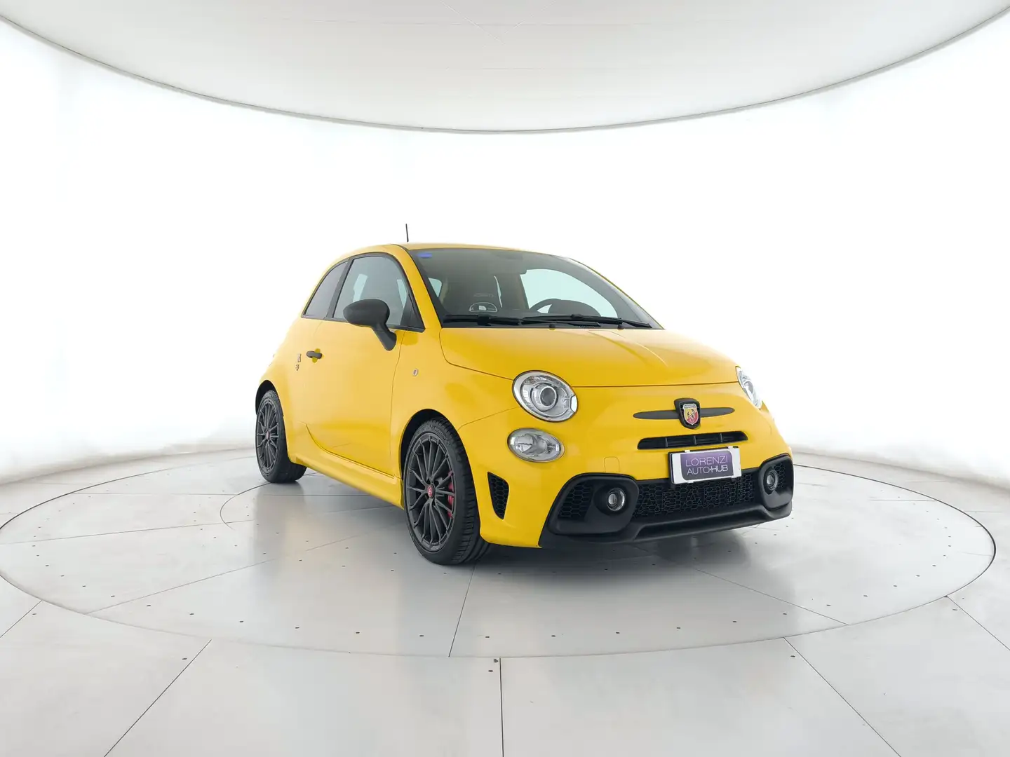 Abarth 595 Competizione 595 1.4 t-jet Competizione 180cv auto PELLE+C17" Giallo - 1