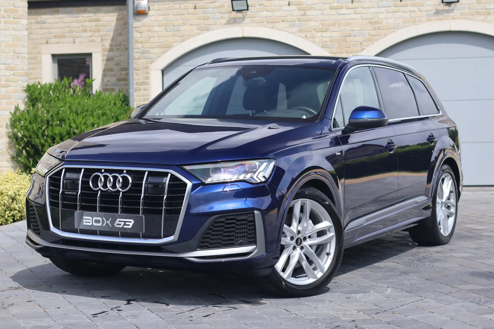 Audi Q7 55 TFSi Quattro *S line *B&O 3D *MATRIX *Attelage Bleu - 1