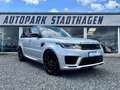 Land Rover Range Rover Sport HST P400 STANDHZG/AHK/PANO/DAB Zilver - thumbnail 1