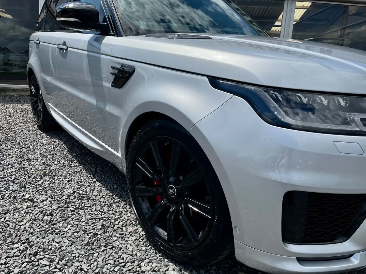 Land Rover Range Rover Sport HST P400 STANDHZG/AHK/PANO/DAB Zilver - 2