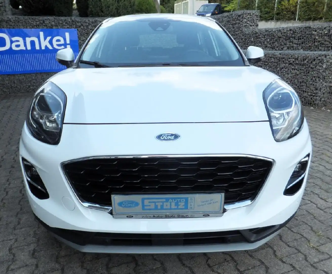 Ford Puma Titanium, Navi, RFK, Wi-Pa, PPS, LMF Weiß - 2