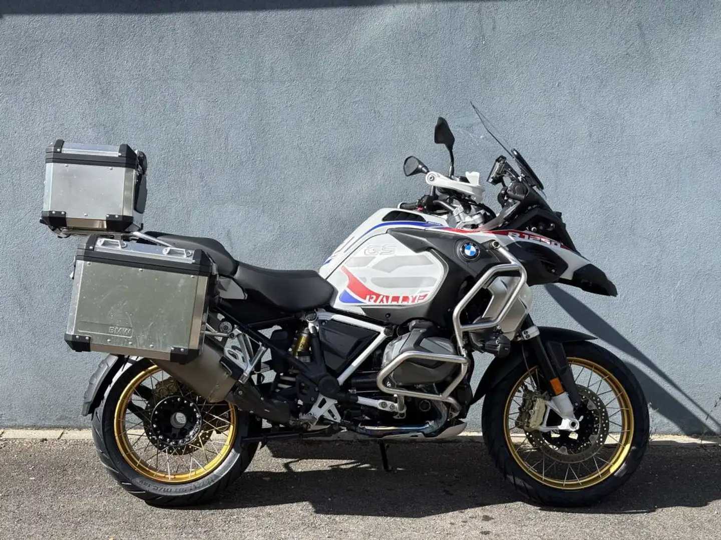 BMW R 1250 GS Adventure Blanc - 1