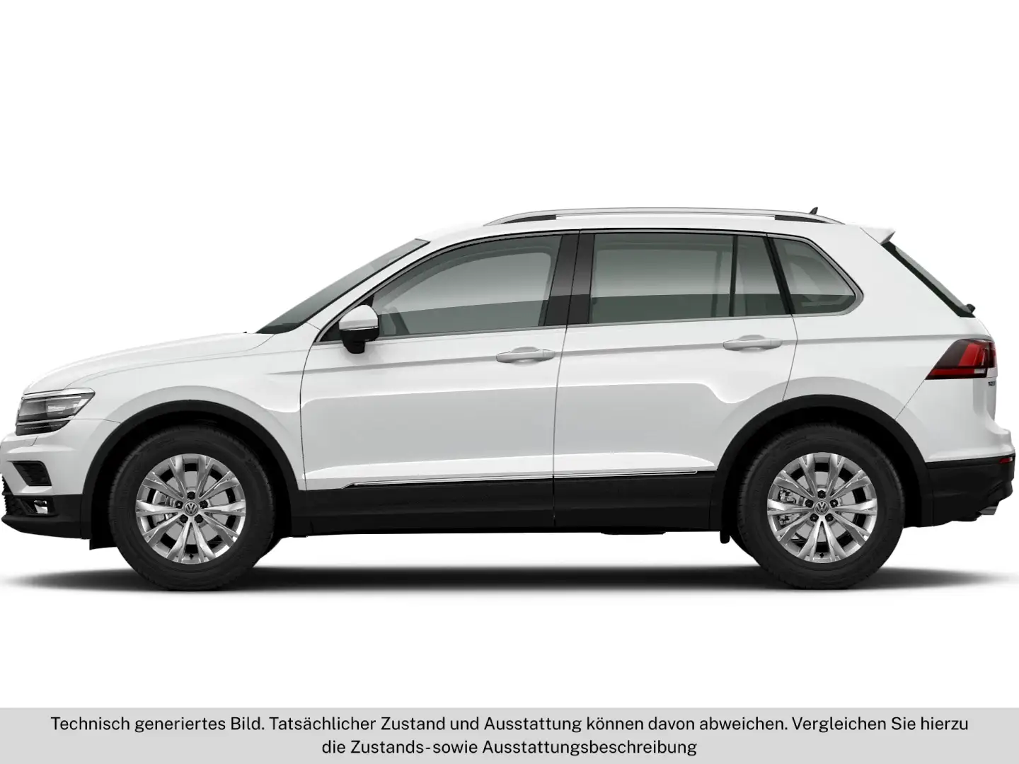 Volkswagen Tiguan Comfortline TSI ACT DSG Weiß - 2