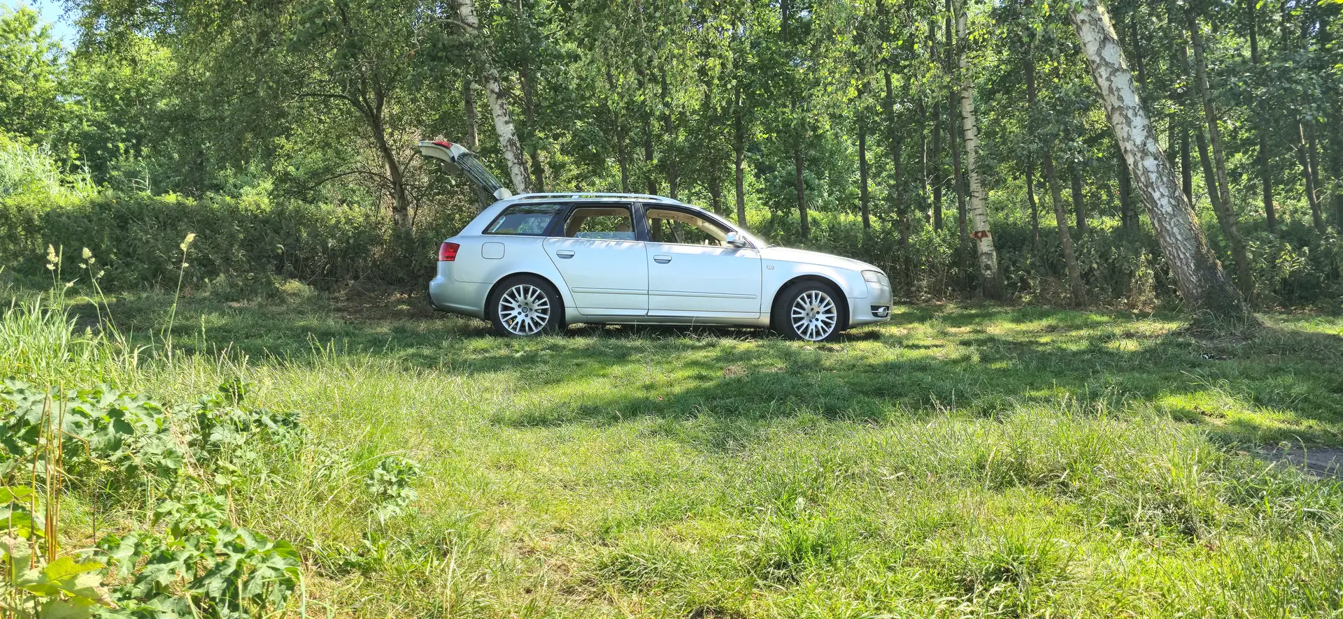 Audi A4 A4 2.0 TFSI Advance Zilver - 2