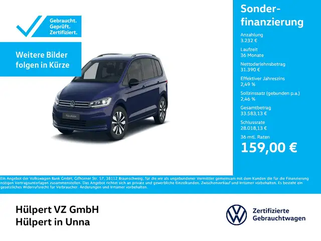 Volkswagen Touran 2.0 GOAL 7SITZE AHK ACC E-KLAPPE NAVI