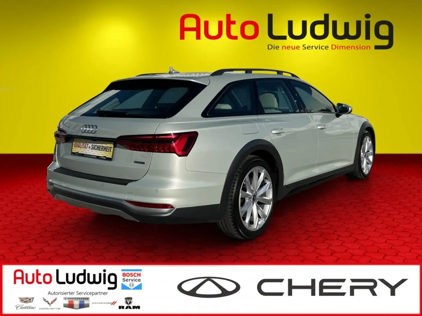 Audi A6 allroad 55 TDI quattro tiptronic*VIRTUAL*LEDER*LED*LUFT* Silber - 2