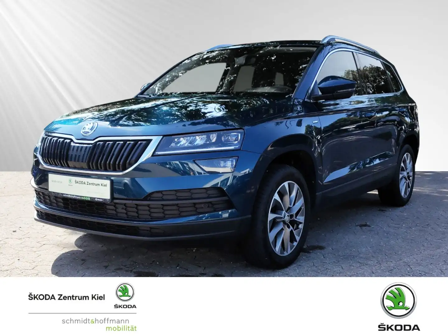 Skoda Karoq 2.0 TDI Ambition Klima Navi Einparkhilfe Bleu - 1