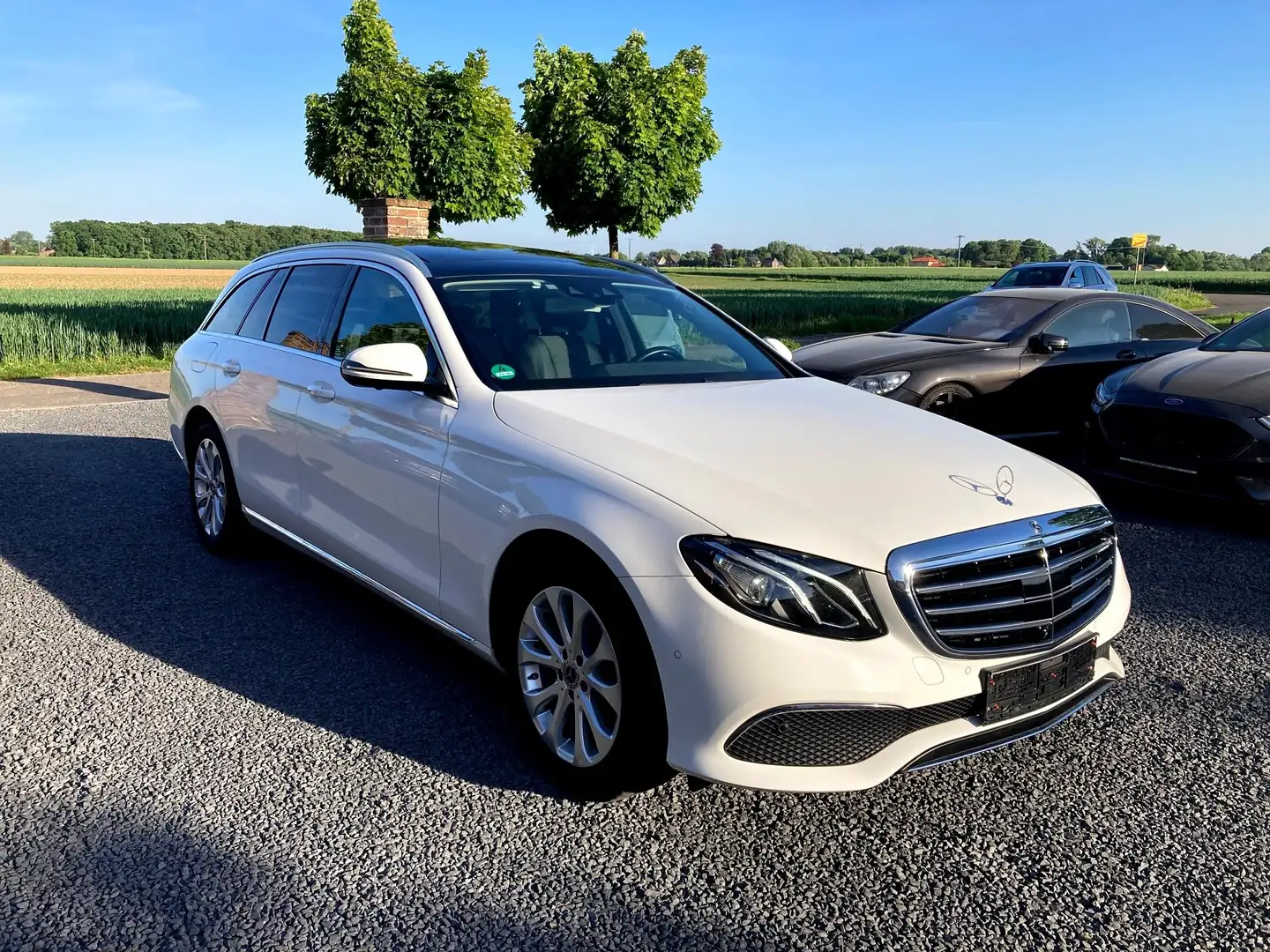 Mercedes-Benz E 200 Exclusive//360° Kamera//Pano.//schwenk. AHK Bianco - 1