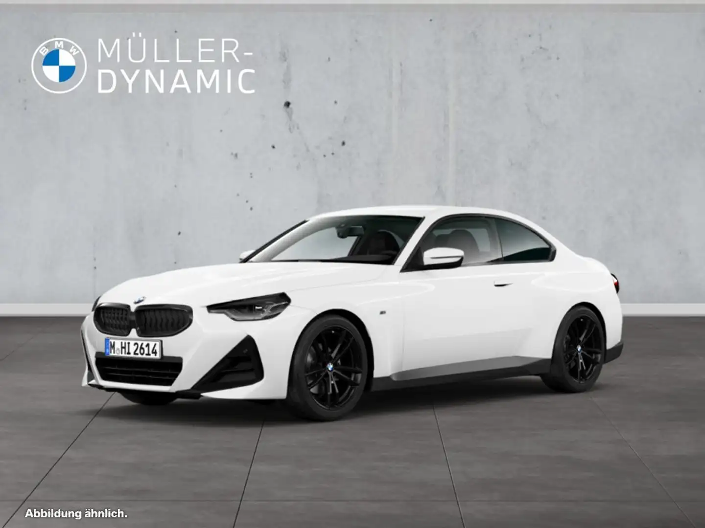 BMW 220 i COUPÉ M SPORT LED RÜCKFAHR KOMFORTZUG SHZ DAB Blanc - 1