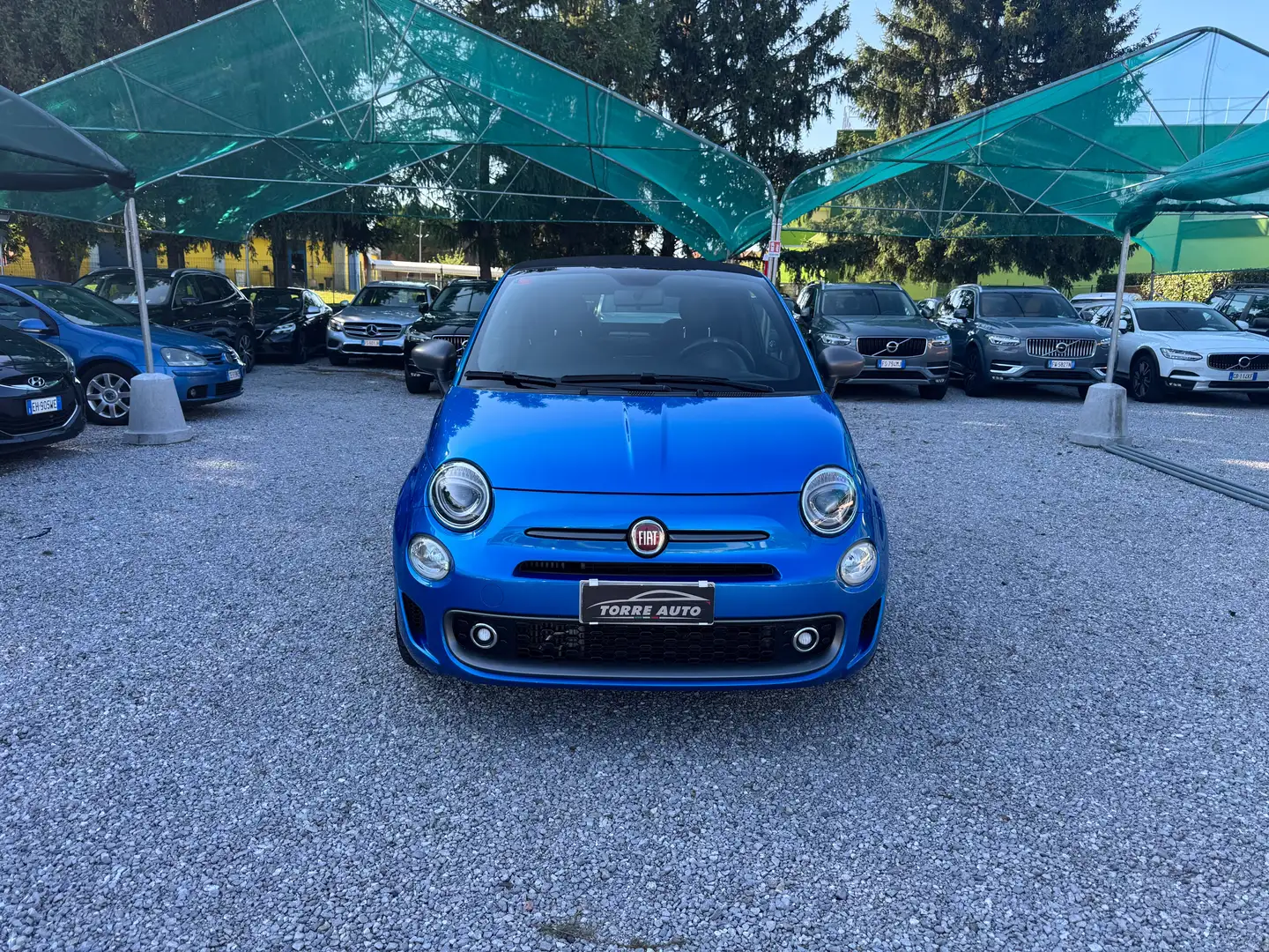 Fiat 500 500C 1.4 16v Pop 100cv Blauw - 2