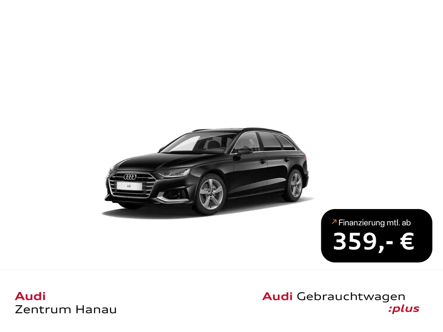 Audi A4 40 TFSI advanced ACC*NAVI+*PDC+*SZH*BUS Schwarz - 1