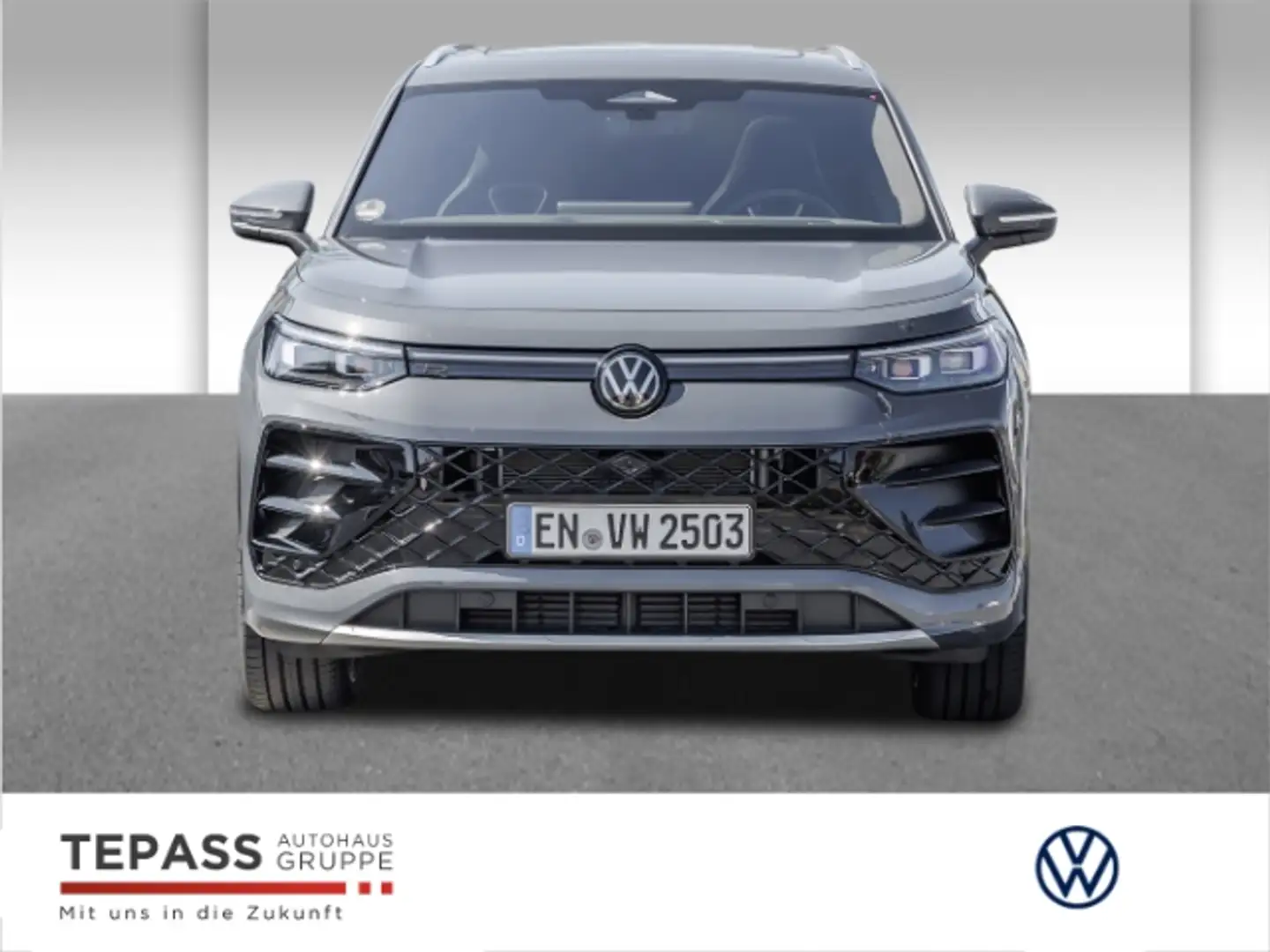 Volkswagen Tayron 2,0 TDi R-Line NAVI PANO STAND AHK Gris - 2