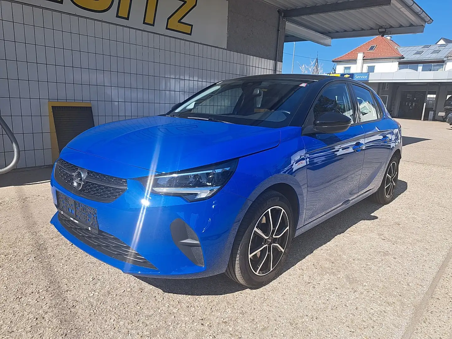 Opel Corsa-e 50kWh e-Edition *3-phasig, LED-Scheinwerfer, Si... Blau - 2