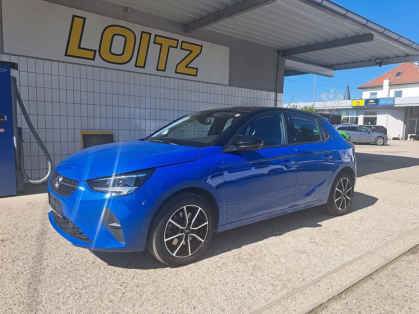 Opel Corsa-e 50kWh e-Edition *3-phasig, LED-Scheinwerfer, Si... Blau - 1
