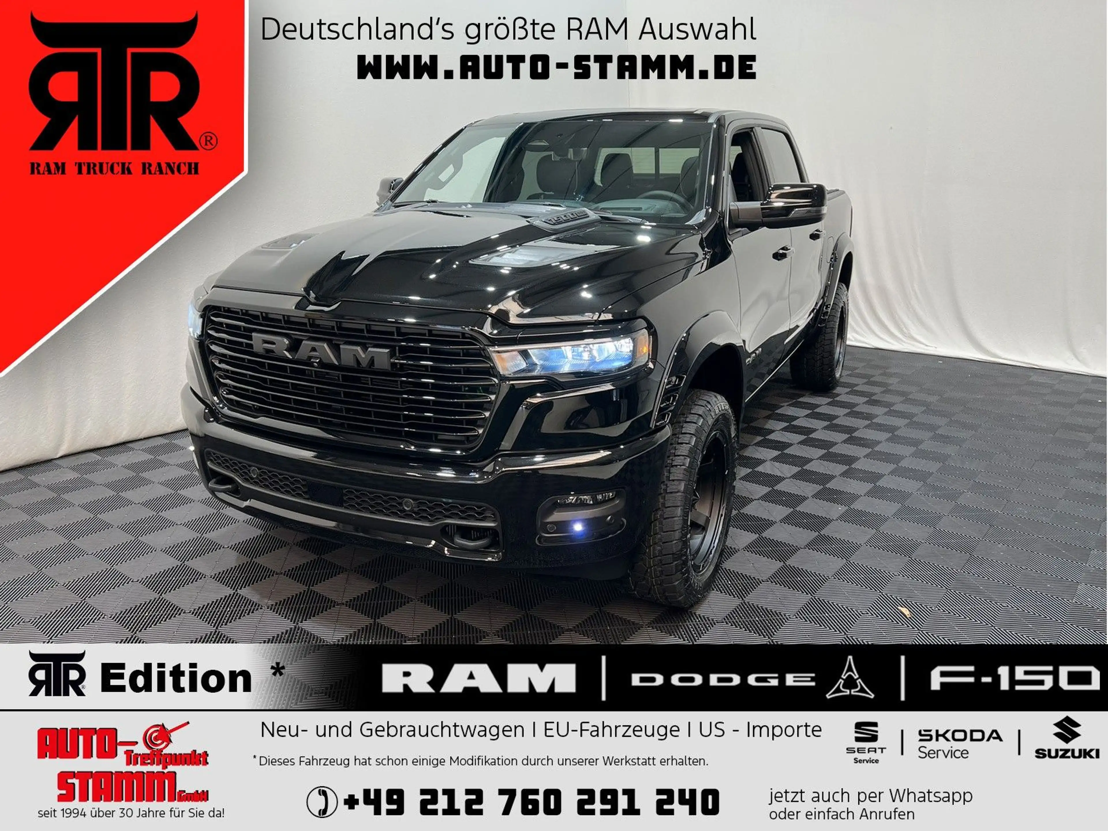 Dodge RAM 1500 Laramie Night Premium RTR Umbau
