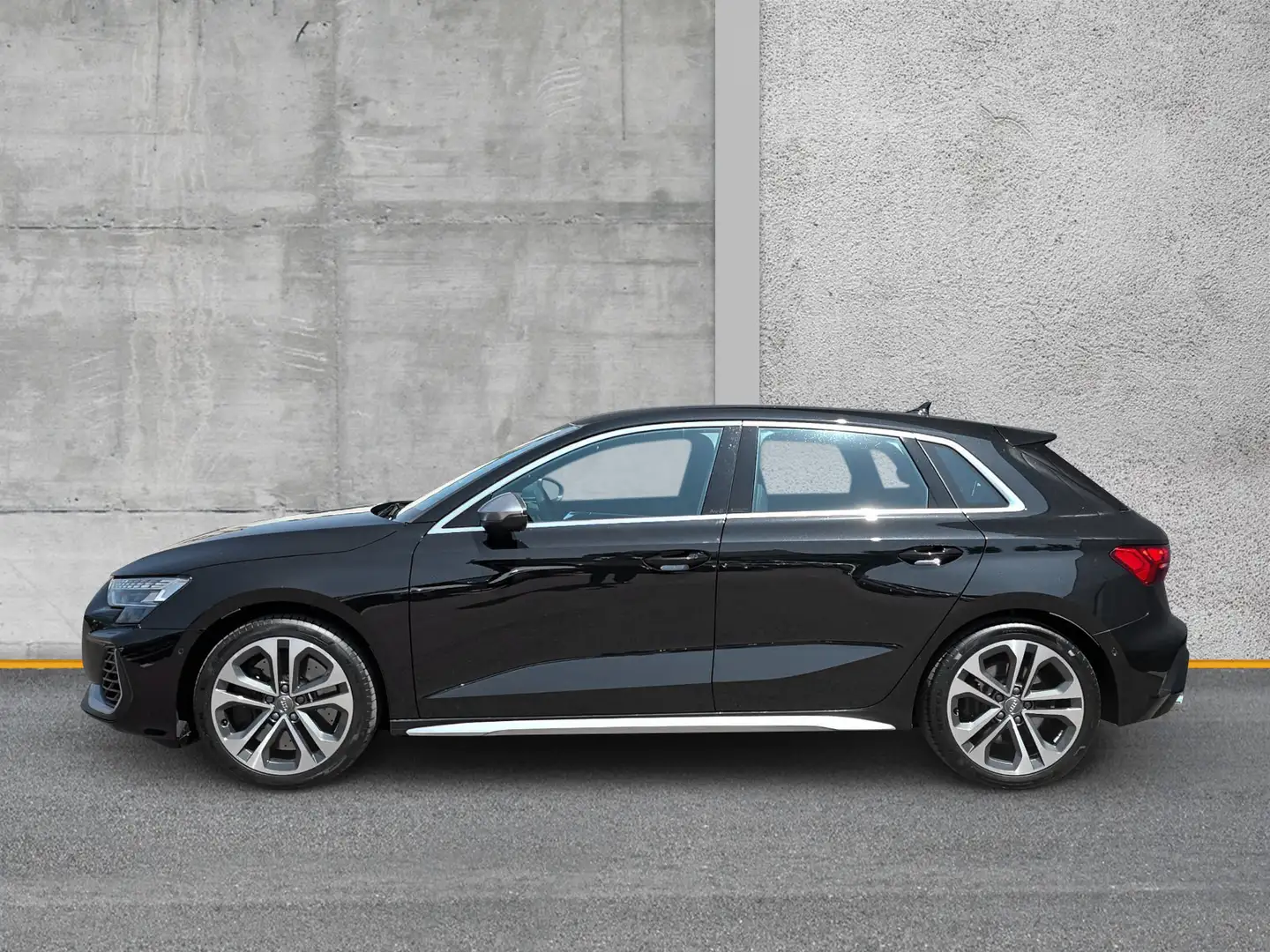 Audi S3 Sportback TFSI qu LEDER NAVI+ eKLAPPE Schwarz - 2