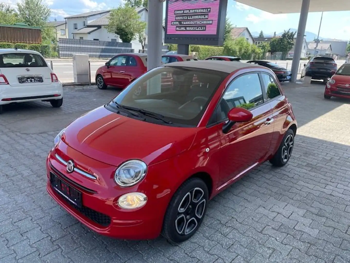 Fiat 500C Edition Красный - 1