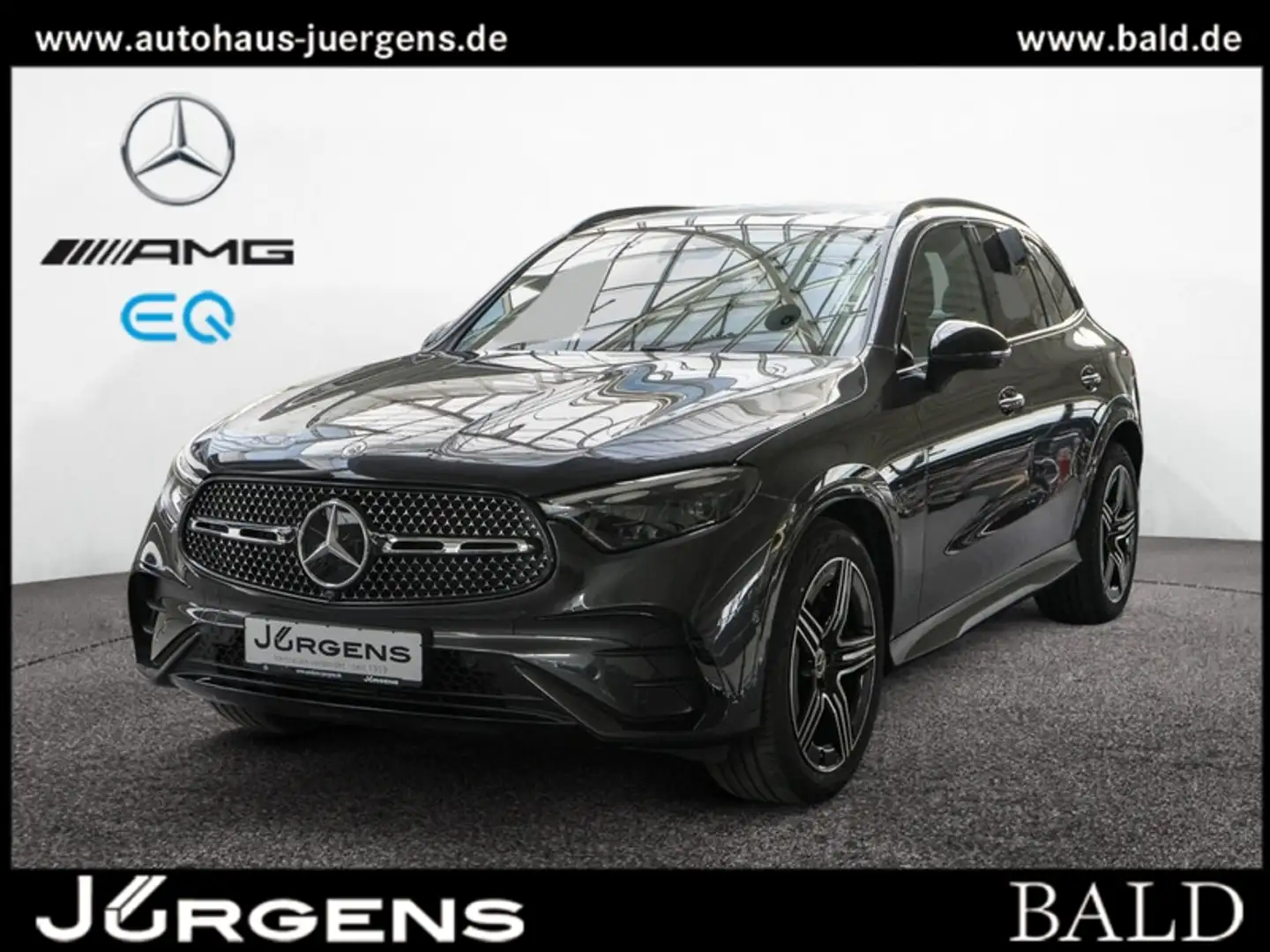 Mercedes-Benz GLC 300 d 4M AMG-Sport/Pano/AHK/Night/Sitzklima Gris - 1