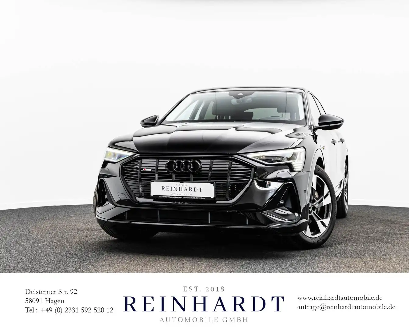 Audi e-tron SPORTBACK 50 2x S LINE BLACK PANO/HuD/B&O Noir - 1