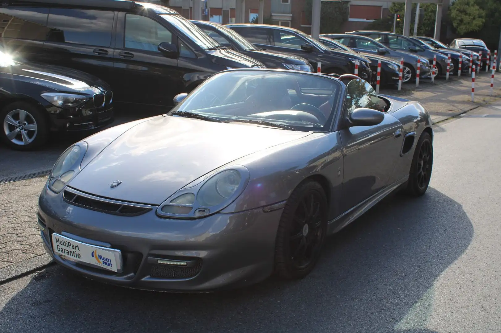 Porsche Boxster S 3.2*GEMABALLA AERO KIT*SUPER OPTIK! Gris - 1