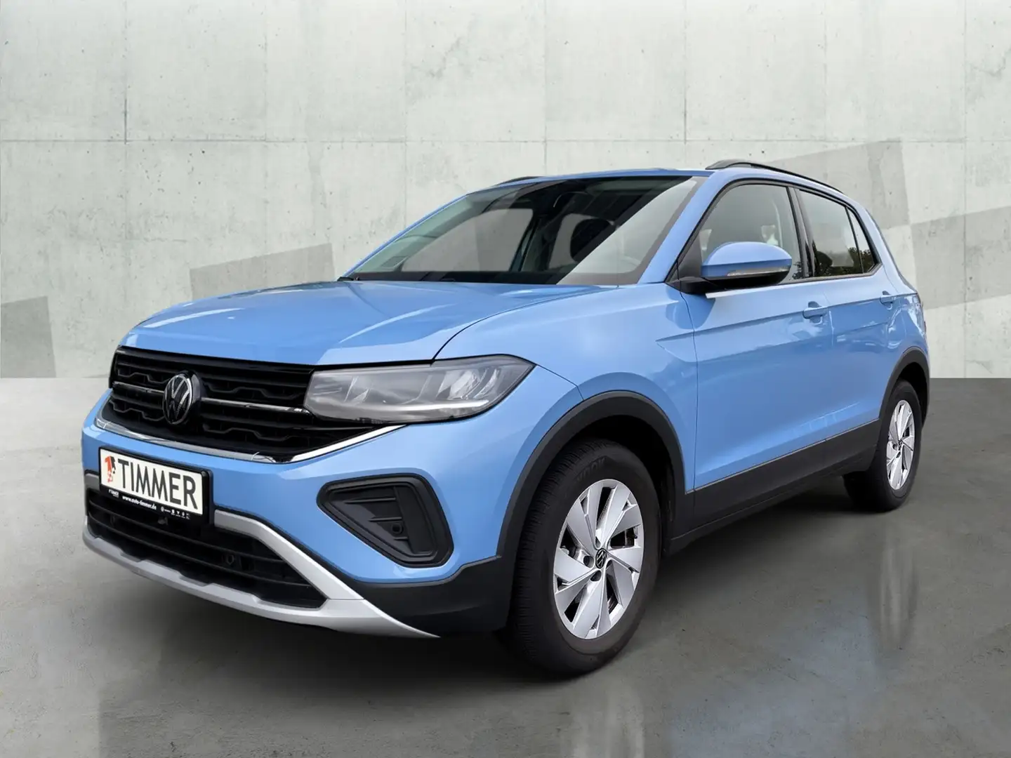 Volkswagen T-Cross 1.0 TSI LIFE *IQ.DRIVE *LED *ACC *VIRTUAL *NAVI * Bleu - 2