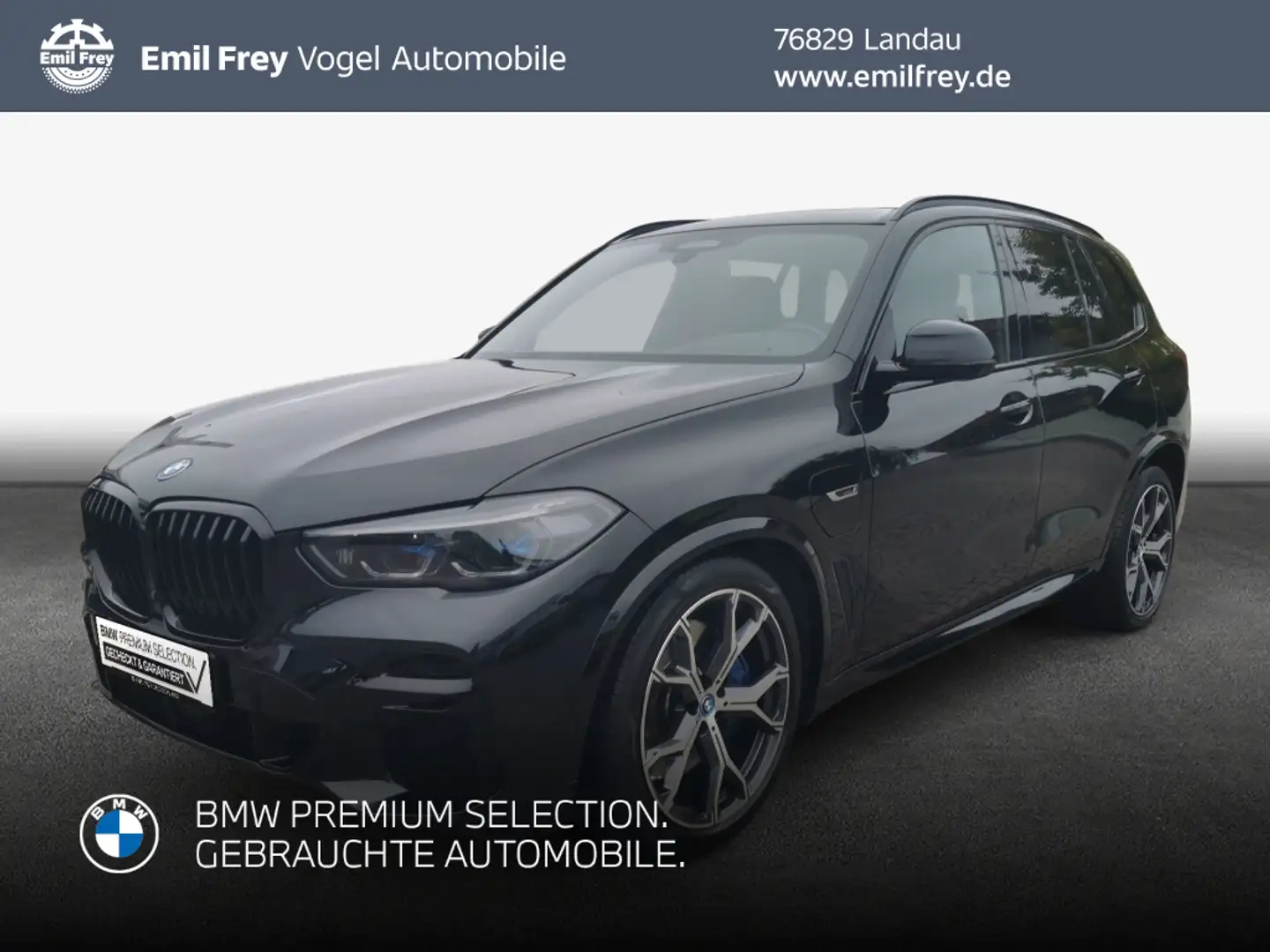 BMW X5 xDrive45e Schwarz - 1