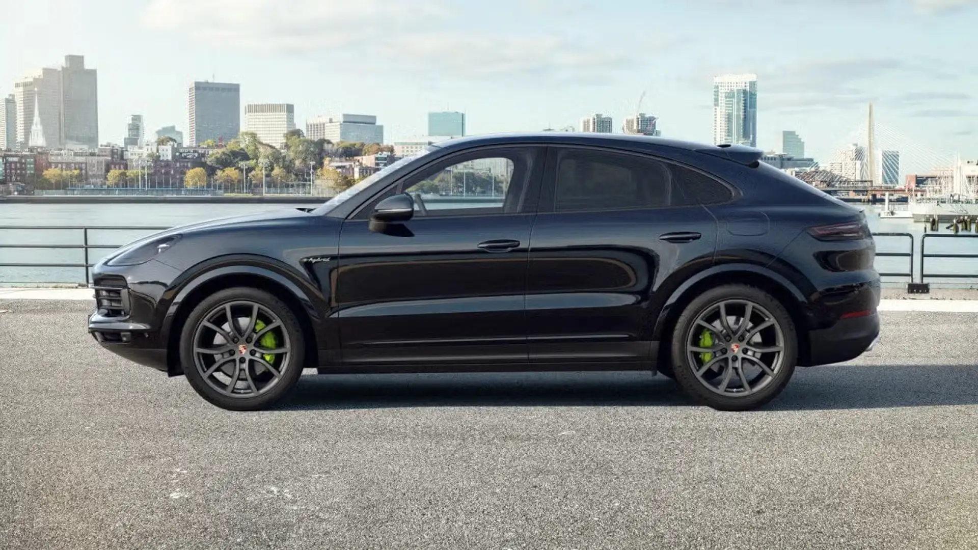 Porsche Cayenne Cayenne Coupé 3.0 V6 E-Hybrid Zwart - 2