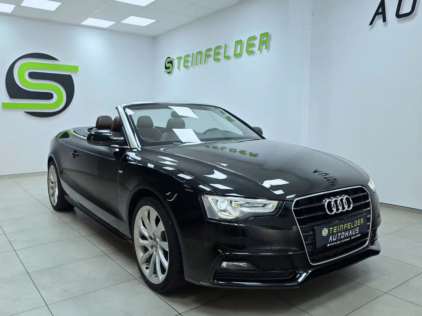 Audi A5 Cabriolet 3.0 TDI / S LINE / LEDER / BI-XENON Schwarz - 1