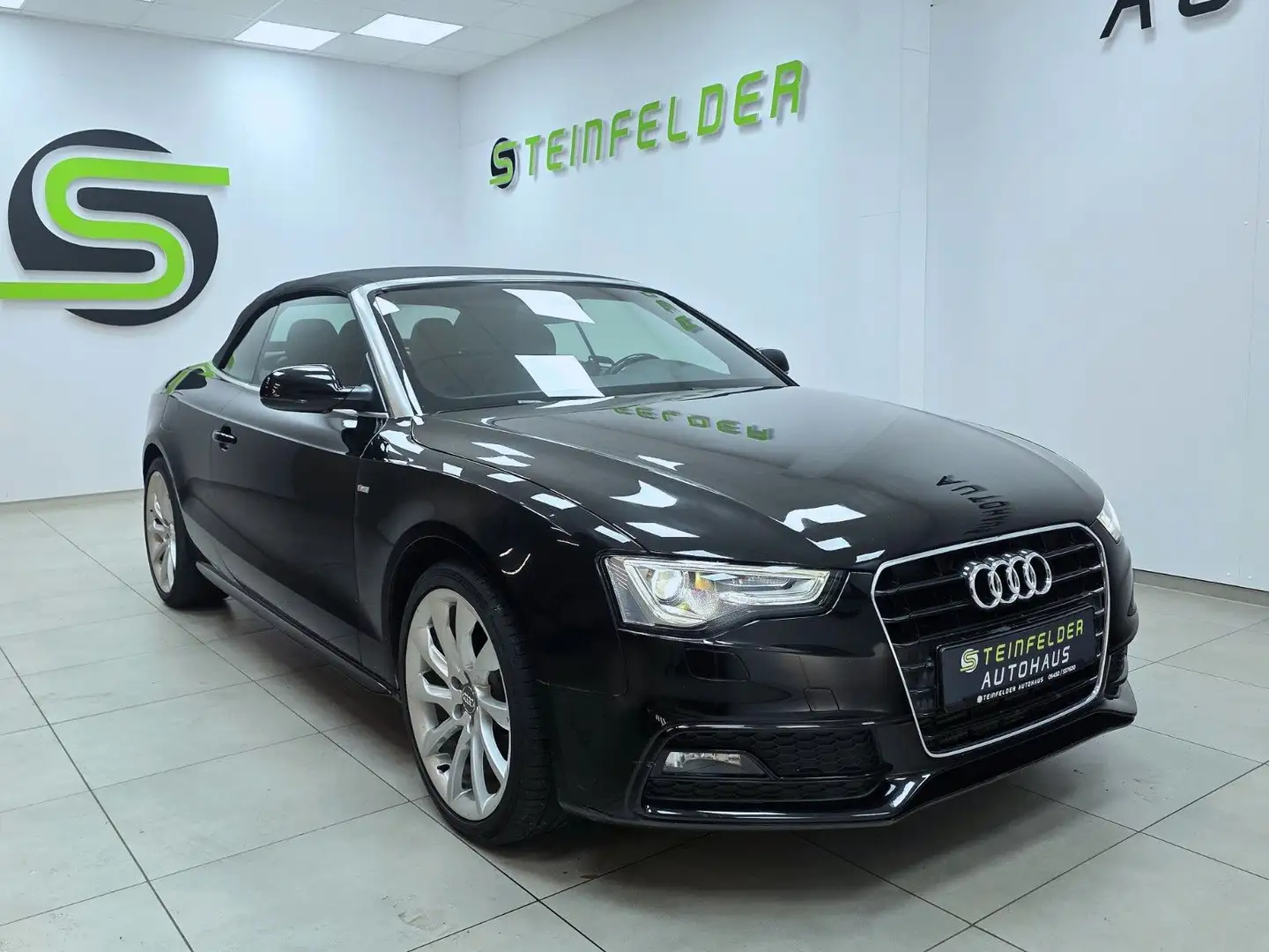 Audi A5 Cabriolet 3.0 TDI / S LINE / LEDER / BI-XENON Schwarz - 2