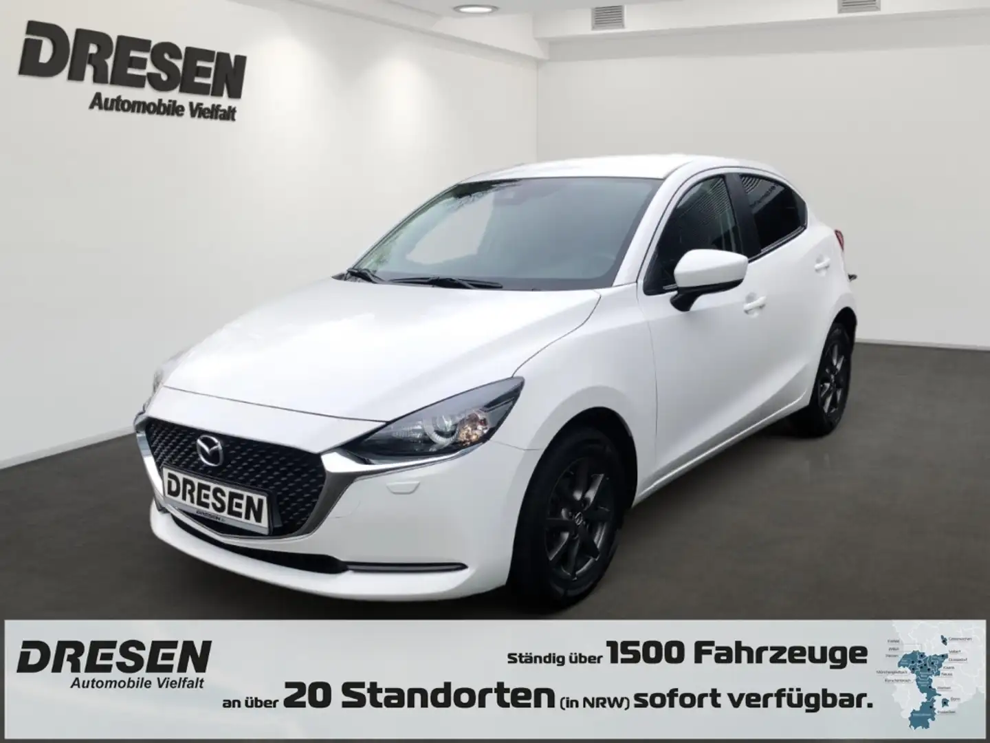Mazda 2 Kizoku 1.5 SKYACTIV M-Hybrid AD LED Apple CarPlay Weiß - 1