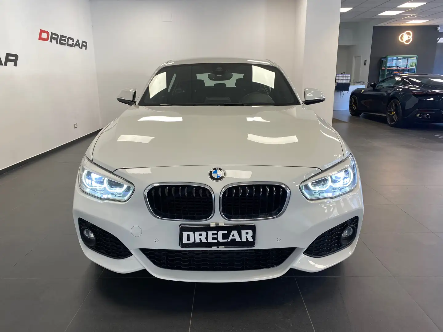 BMW 118 118d 5p Msport AUTOMATICO XENON KILOMETRI CERTIFIC Bianco - 2