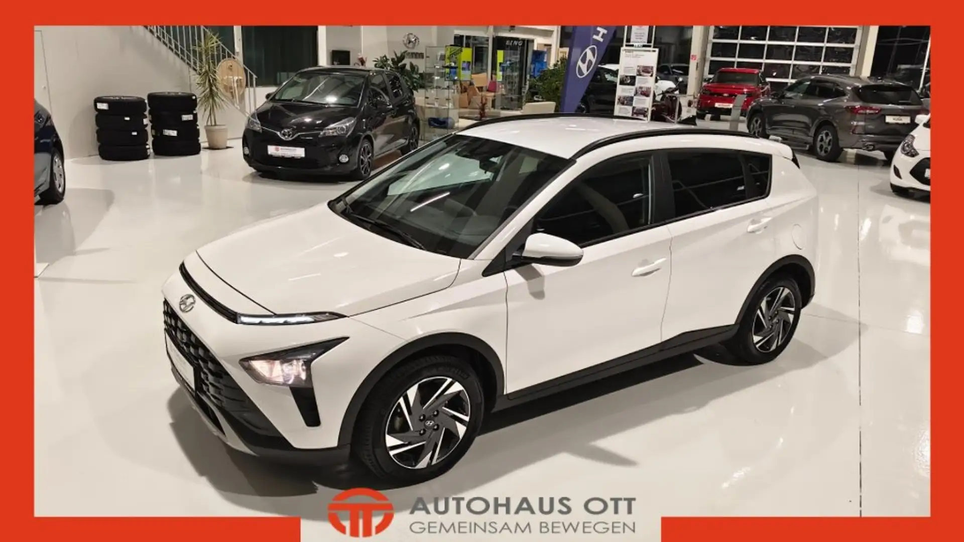 Hyundai BAYON i-Line Plus 1,0 T-GDi y1bp2 Weiß - 1