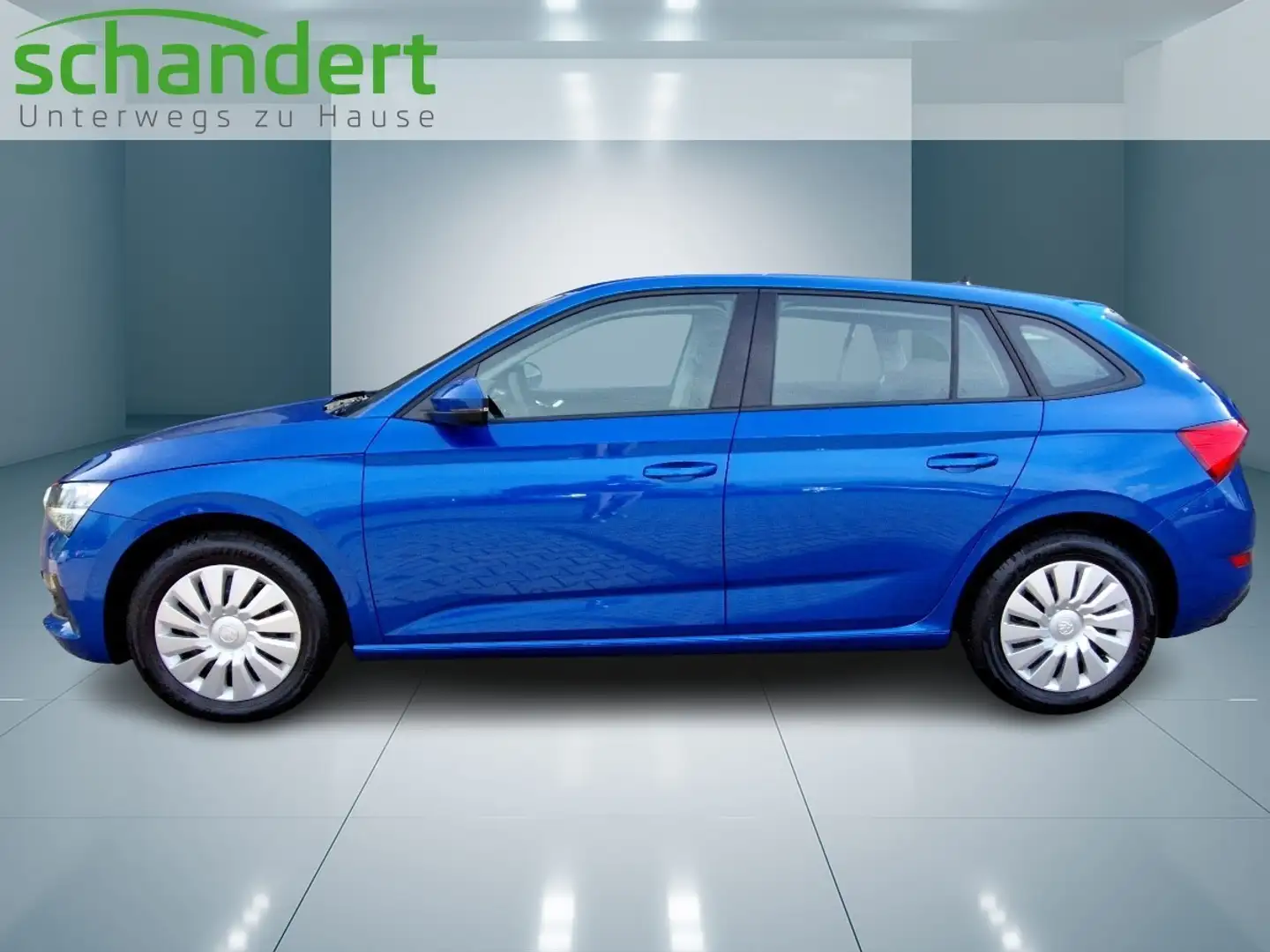Skoda Scala 1.0 TSI Cool LED Klima Sitzheizung DAB PDC Blau - 2