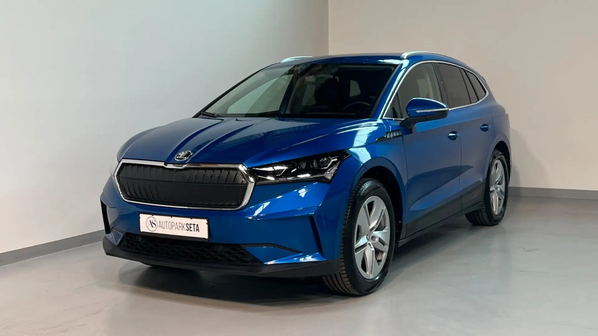Skoda Enyaq 80 Suite HUD*MATRIX*LANE*SIDE*MEM*360° Blue - 1
