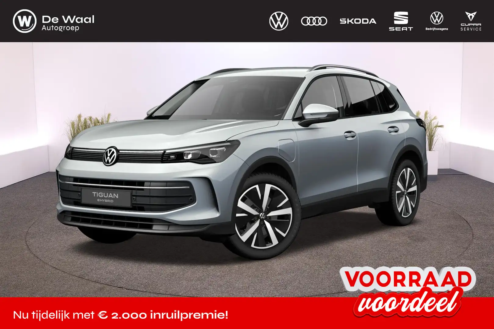 Volkswagen Tiguan Life Edition 1.5 DSG eHybrid Plateado - 1