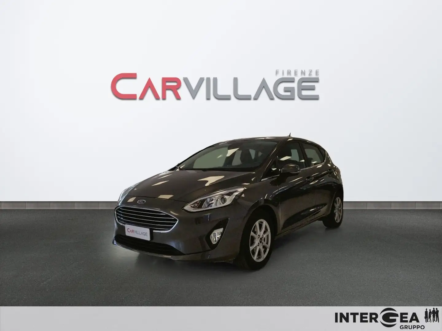 Ford Fiesta 5 Porte 1.0 EcoBoost Hybrid Titanium Grigio - 1