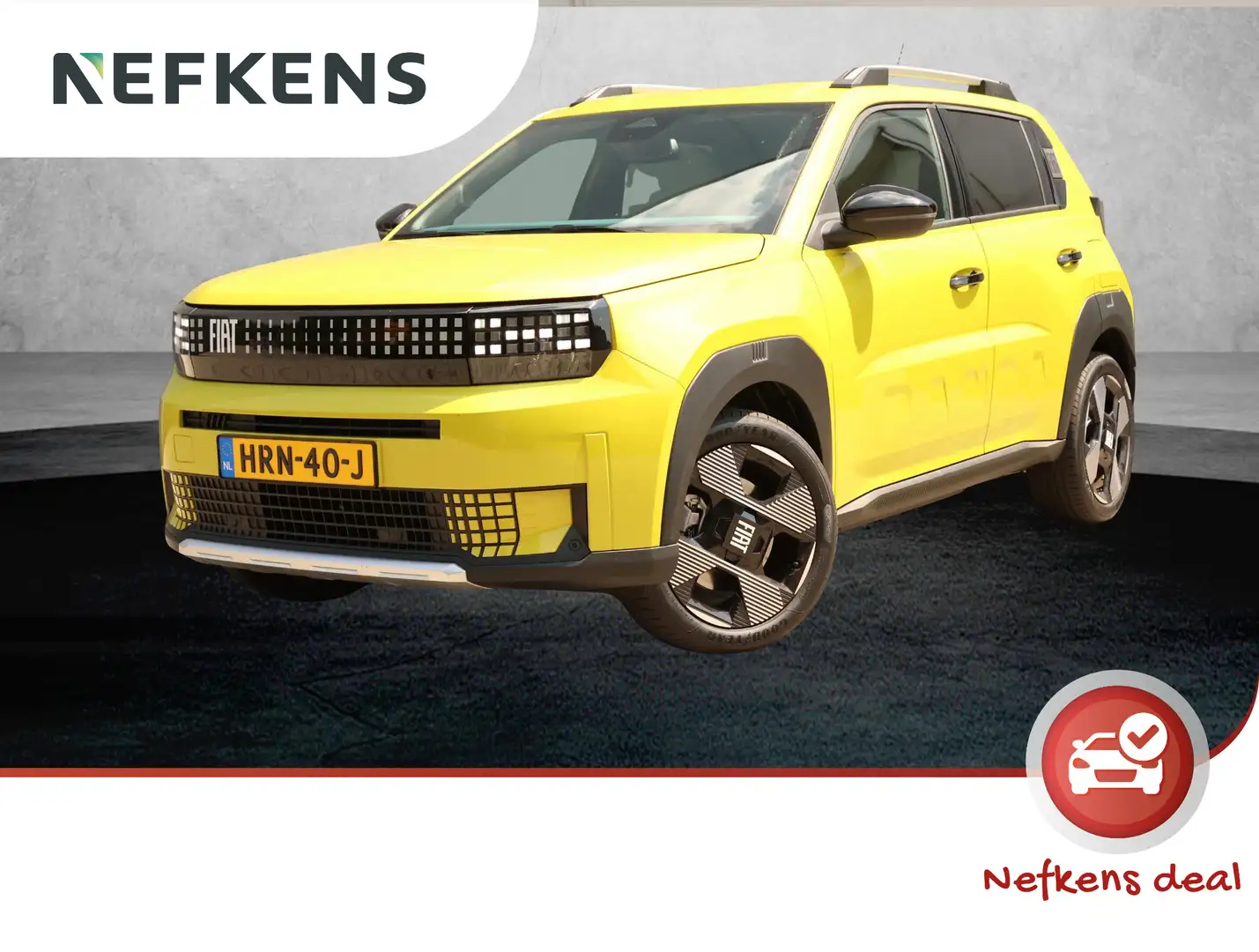 Fiat Grande Panda La Prima 11 kW 44 kWh | Verwarmde voorstoelen | Na Geel - 1