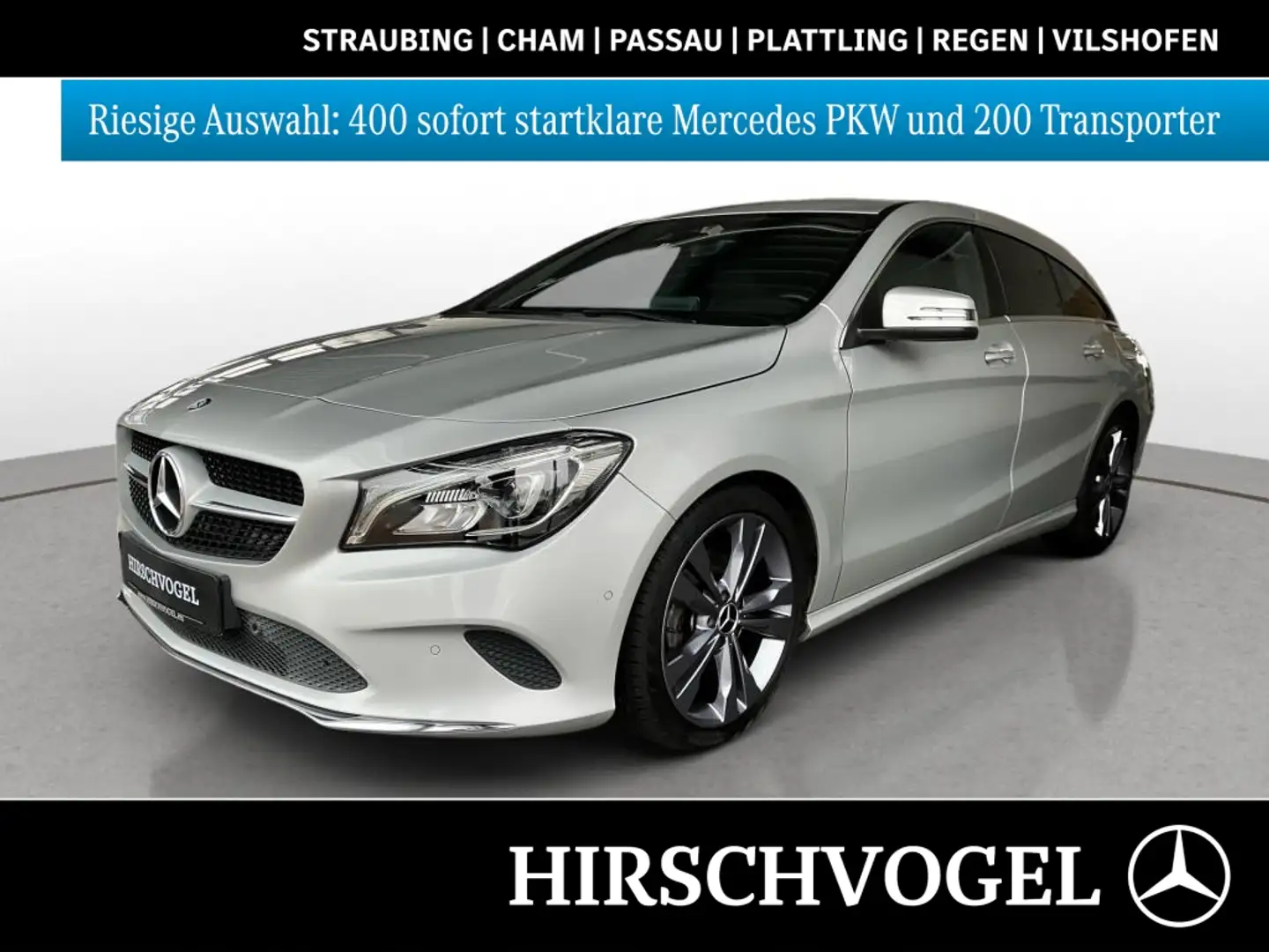 Mercedes-Benz CLA 180 SB Urban+AHK+Navi+LED+Kam+PDC+SHZ+Spur-P Silber - 1