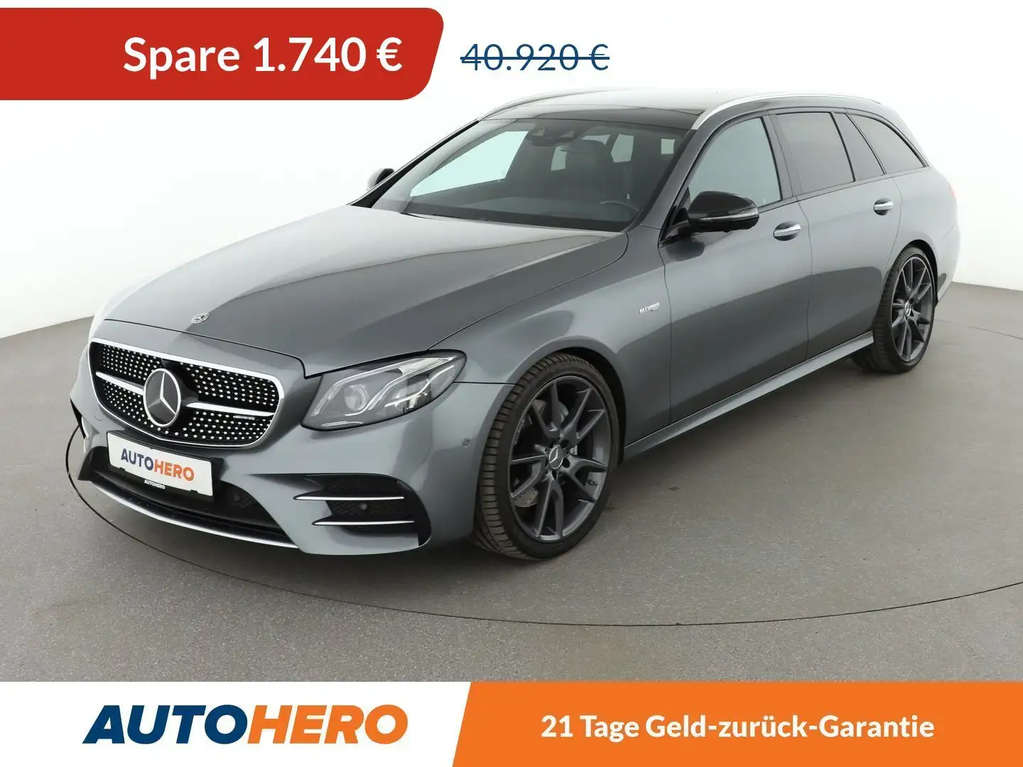 Mercedes-Benz E 43 AMG E 43 AMG T 4Matic Aut.*NAVI*HEAD-UP*ACC*CAM*PDC* Серый - 1