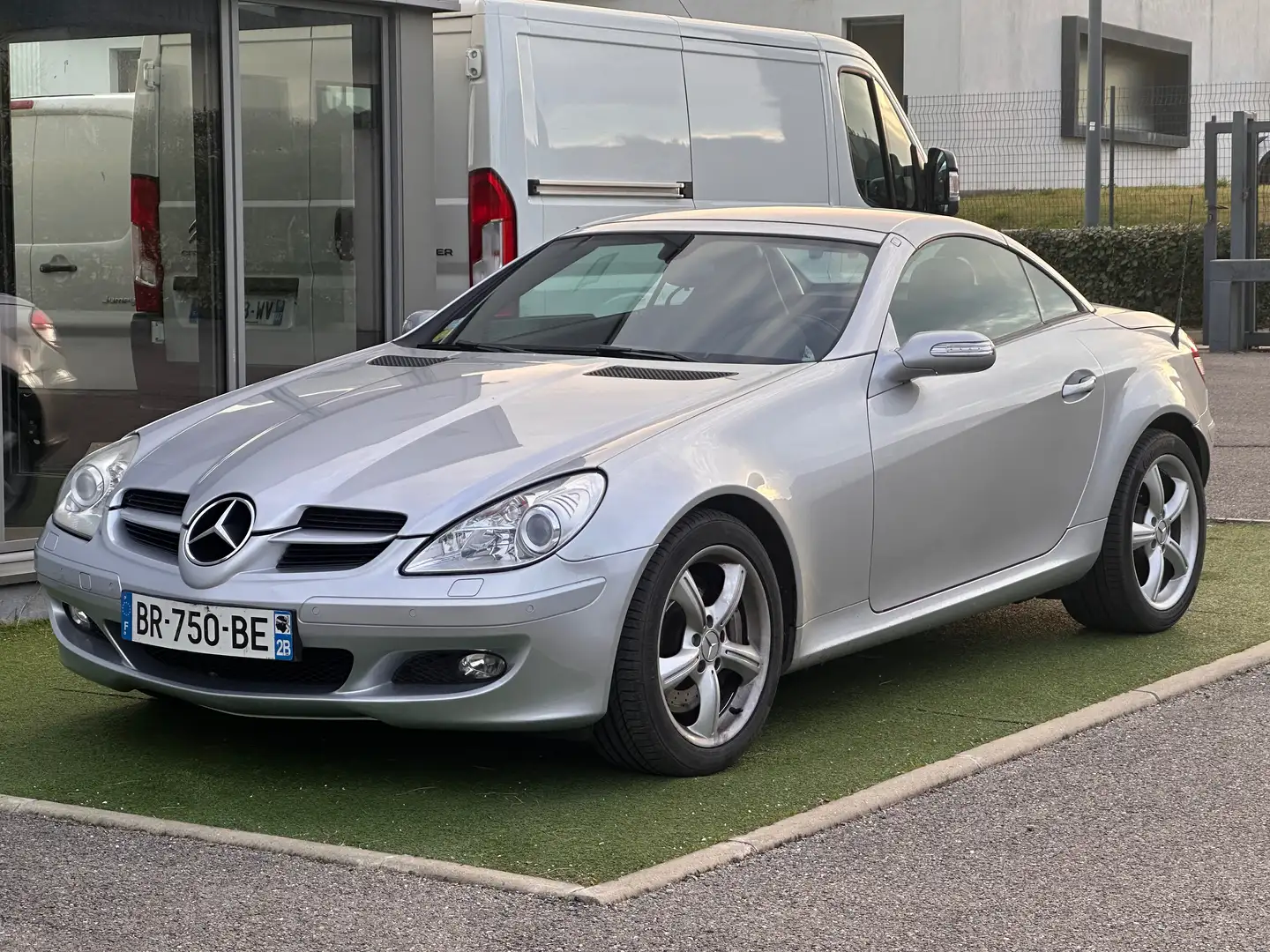 Mercedes-Benz SLK 350 272ch BVA 7GTronic Plateado - 1