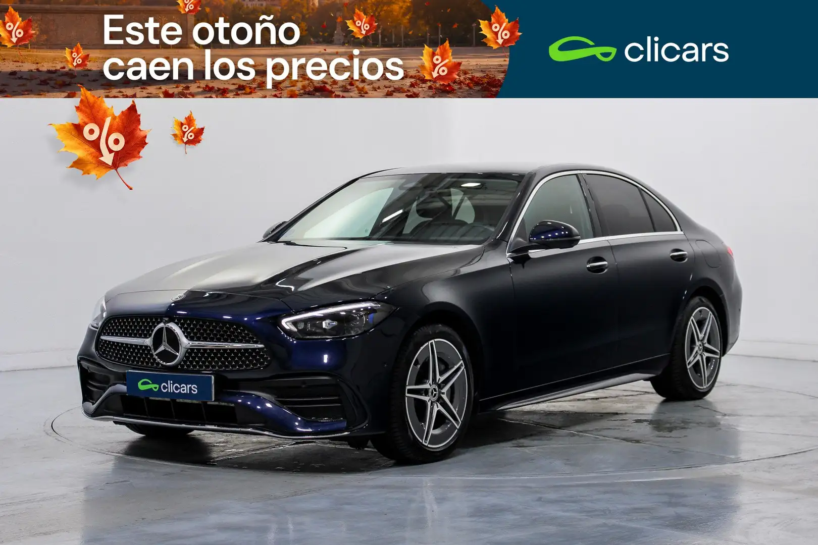 Mercedes-Benz C 300 300e 9G-Tronic Azul - 1