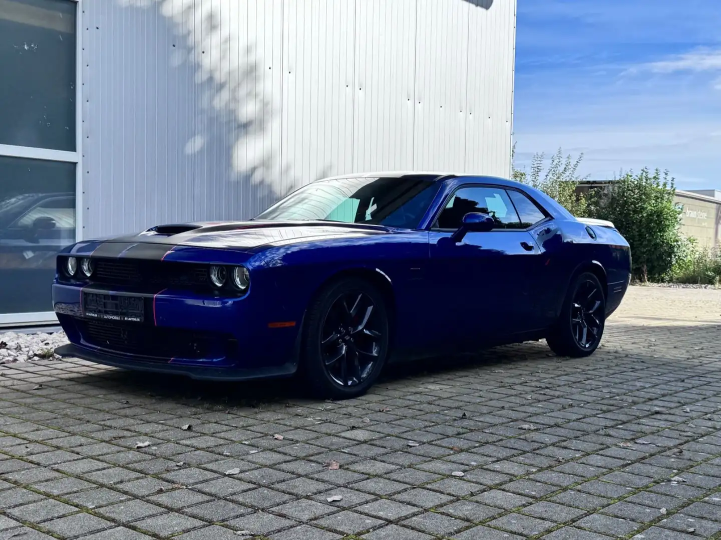 Dodge Challenger Bleu - 1